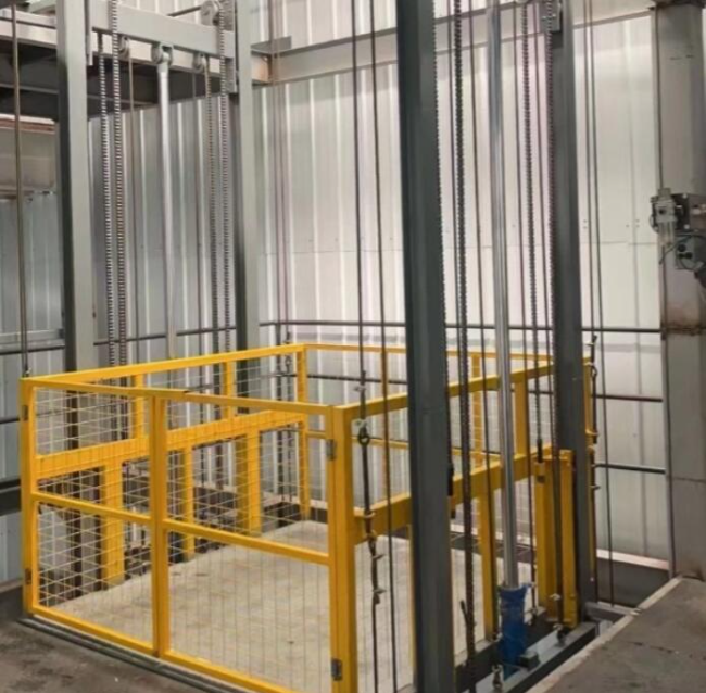 平凉导轨式升降机一般加工周期