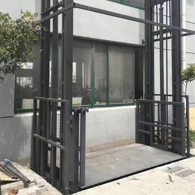 平凉5吨室外升降货梯